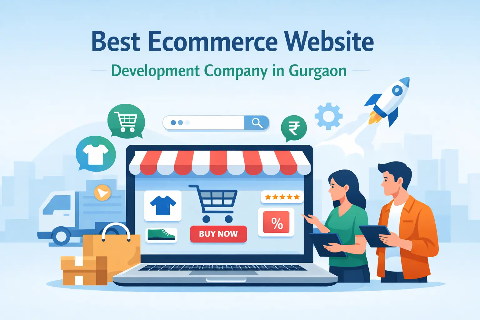 Best Ecommerce Website Development Company in Gurgaon for Startups